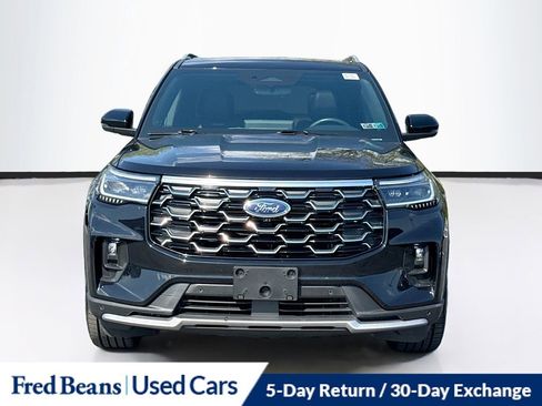 Used 2025 Ford Explorer Platinum w/ LUX Leather Package AWD/4WD image 2
