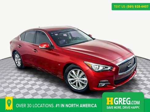 Used 2015 INFINITI Q50 Base w/ All Weather Package image 1