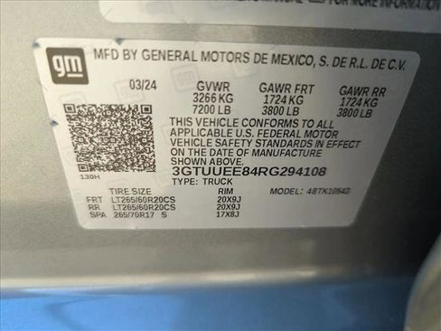 Certified 2024 GMC Sierra 1500 AT4 w/ Technology Package image 24