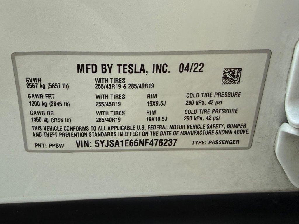 Used 2022 Tesla Model S Plaid AWD/4WD image 24