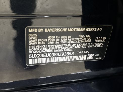 Certified 2025 BMW X5 xDrive40i w/ M Sport Package image 38