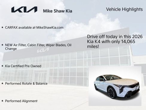 Certified 2026 Kia K4 GT-Line w/ GT-Line Premium Package FWD image 10
