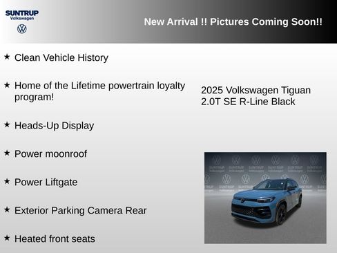 Used 2025 Volkswagen Tiguan SE R-Line AWD/4WD image 6
