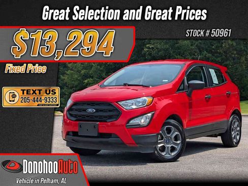 Used 2020 Ford EcoSport S FWD image 1