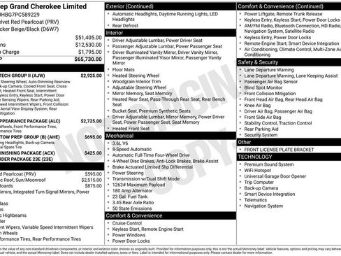 Used 2023 Jeep Grand Cherokee Limited w/ Luxury Tech Group II image 7