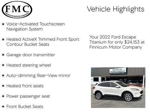 Used 2022 Ford Escape Titanium image 21