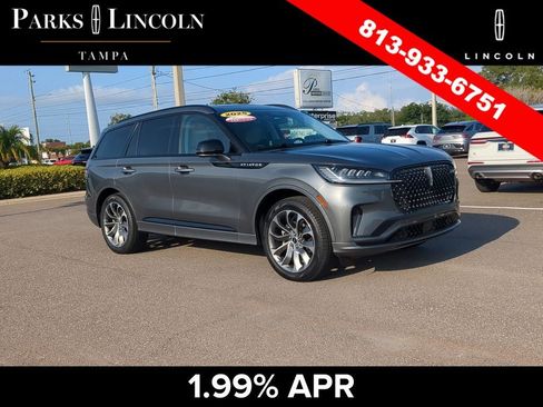 Certified 2025 Lincoln Aviator AWD w/ Jet Appearance Package image 1
