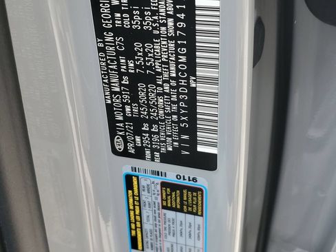 Used 2021 Kia Telluride EX w/ EX Premium Package AWD/4WD image 31