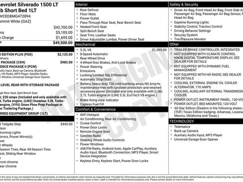 Used 2021 Chevrolet Silverado 1500 LT w/ All Star Edition Plus image 6