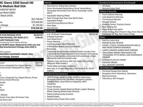 Used 2016 GMC Sierra 2500 Denali w/ Duramax Plus Package image 34