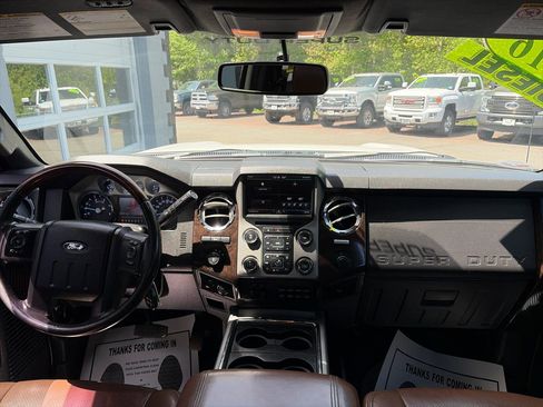 Used 2016 Ford F350 Platinum w/ Snow Plow Prep Package AWD/4WD image 13