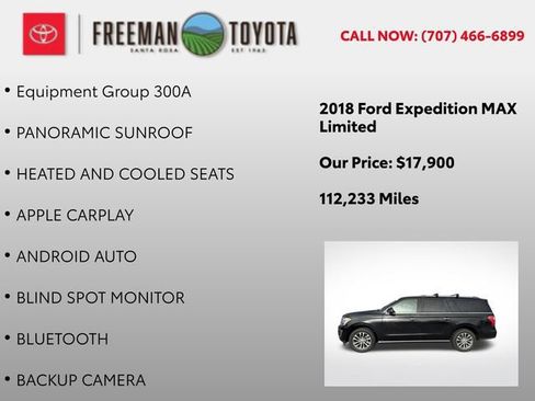 Used 2018 Ford Expedition Max Limited RWD image 5