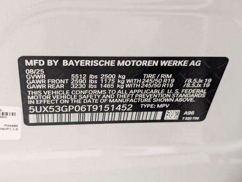 Used 2026 BMW X3 xDrive30i w/ Convenience Package AWD/4WD image 17