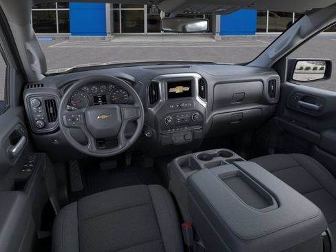 New 2026 Chevrolet Silverado 1500 Custom w/ Turbomax Blackout Package AWD/4WD image 16