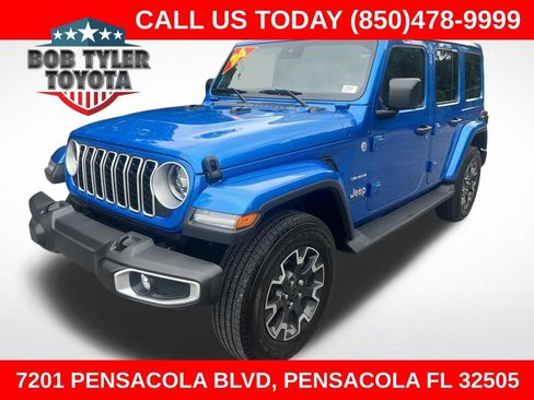 Used 2024 Jeep Wrangler Unlimited Sahara AWD/4WD image 1
