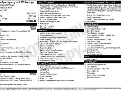 Used 2023 Kia Sportage SX Prestige image 9