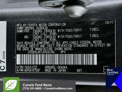 Used 2018 Toyota 4Runner TRD Off-Road Premium w/ Convenience Package image 36