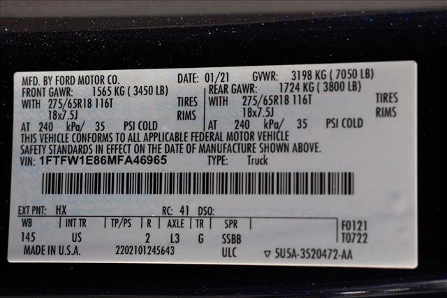 Used 2021 Ford F150 XLT w/ Equipment Group 302A High AWD/4WD image 15