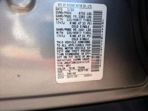 Used 2020 Nissan Rogue SV image 23