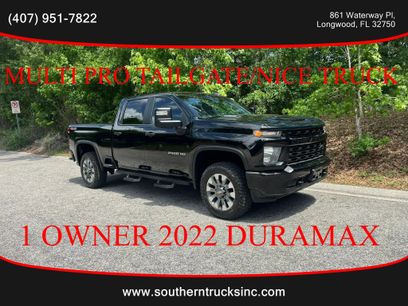 Used 2022 Chevrolet Silverado 2500 Custom w/ Custom Value Package