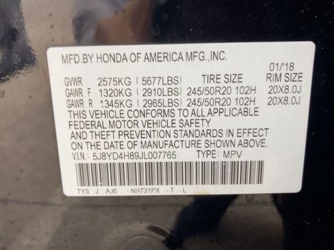 Used 2018 Acura MDX SH-AWD w/ Advance Package image 19