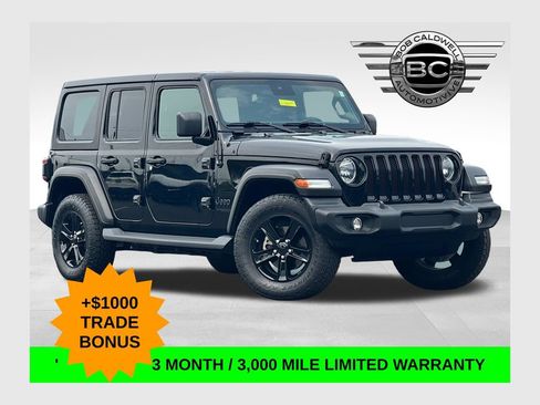 Used 2021 Jeep Wrangler Unlimited Sport AWD/4WD image 1