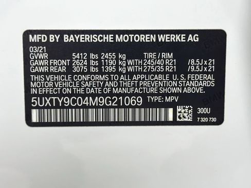 Used 2021 BMW X3 M40i w/ Executive Package AWD/4WD image 35