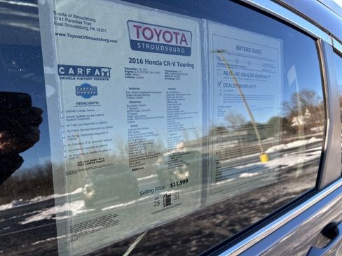 Used 2016 Honda CR-V Touring image 30