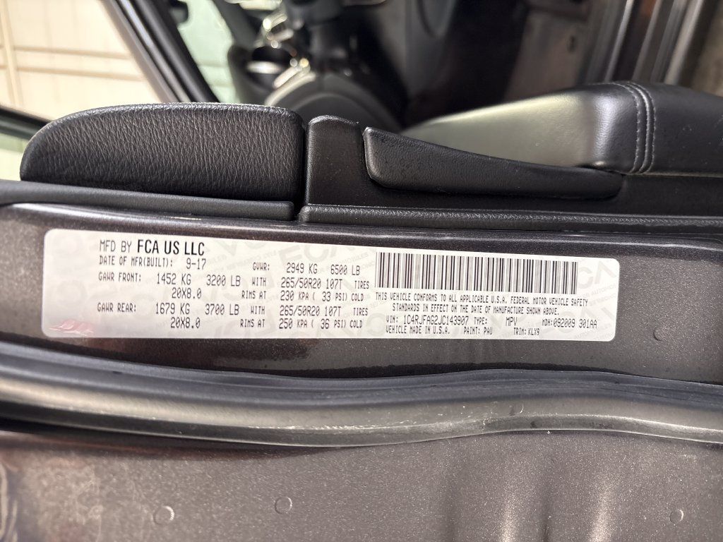 Used 2018 Jeep Grand Cherokee Altitude AWD/4WD image 34