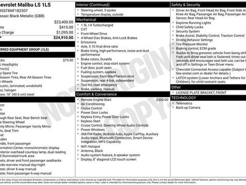 Used 2022 Chevrolet Malibu LS FWD image 36