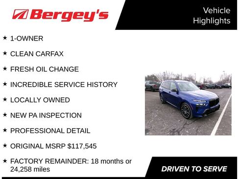 Used 2024 BMW X7 M60i w/ Executive Package image 5