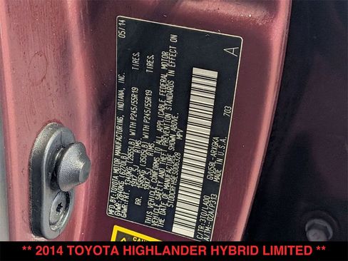 Used 2014 Toyota Highlander Limited image 32