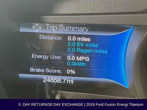 Used 2019 Ford Fusion Energi Titanium image 16