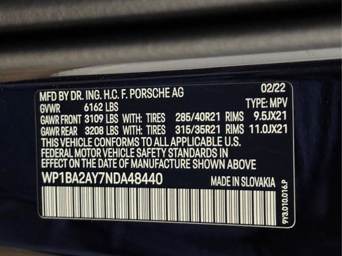 Used 2022 Porsche Cayenne Coupe AWD/4WD image 56