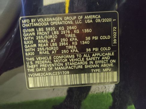 Used 2020 Volkswagen Atlas Cross Sport SEL AWD/4WD image 33