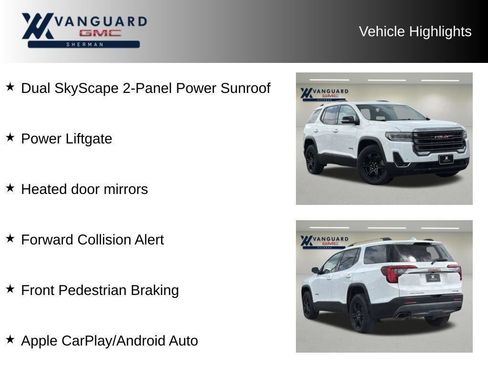 Used 2020 GMC Acadia AT4 w/ Driver Alert Package II AWD/4WD image 17