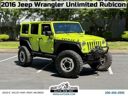 Used 2016 Jeep Wrangler Unlimited Rubicon