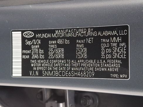 Used 2025 Hyundai Tucson SEL AWD/4WD image 27