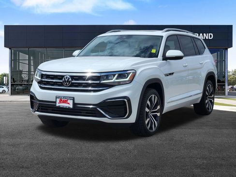 Used 2021 Volkswagen Atlas SEL R-Line AWD/4WD image 4