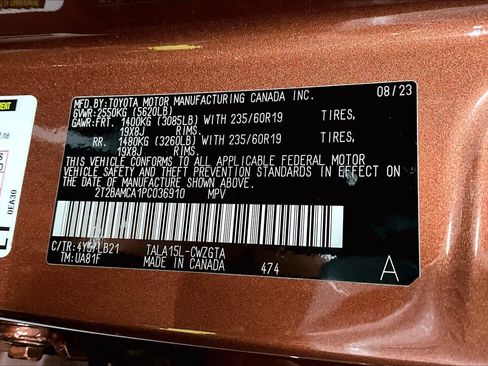 Used 2023 Lexus RX 350 Premium Plus w/ Accessory Package (K3) AWD/4WD image 37