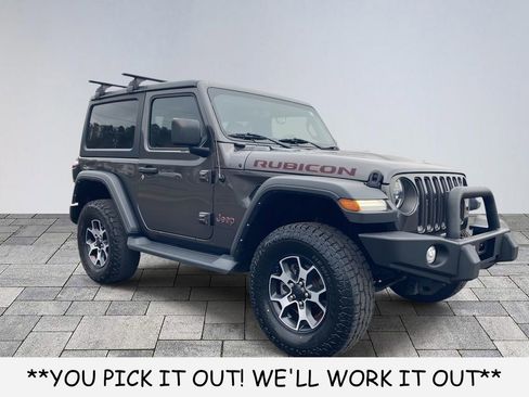 Used 2022 Jeep Wrangler Rubicon w/ LED Lighting Group image 1