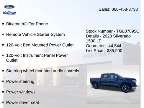 Used 2023 Chevrolet Silverado 1500 LT AWD/4WD image 25