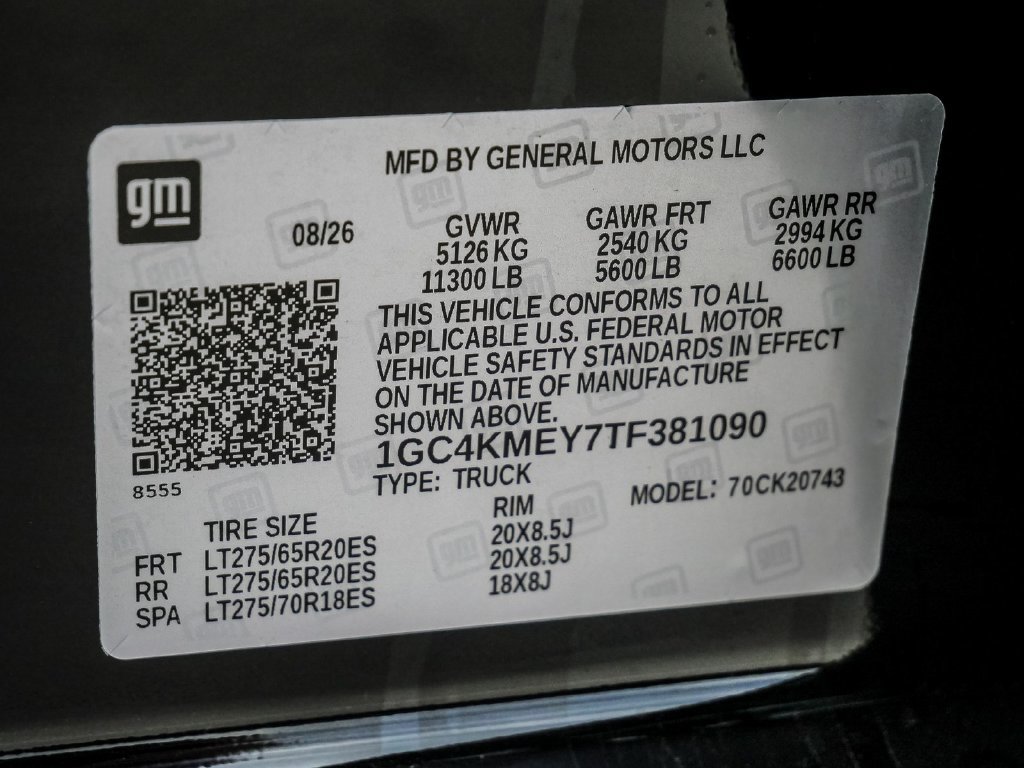 New 2026 Chevrolet Silverado 2500 Custom w/ Custom Value Package AWD/4WD image 37