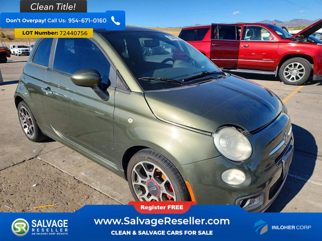 Used 2012 FIAT 500 Sport w/ Safety & Convenience Pkg FWD image 5