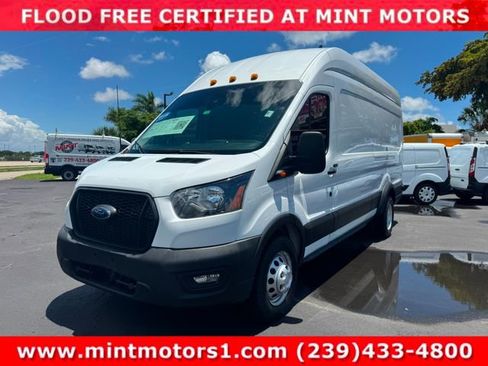 Used 2023 Ford Transit 350 148 High Roof Extended DRW RWD image 8