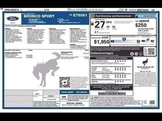 Used 2025 Ford Bronco Sport Big Bend AWD/4WD video 3