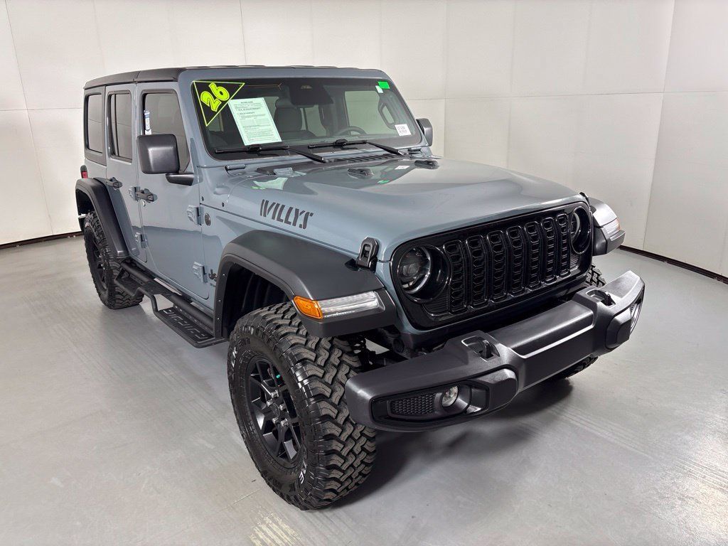 Used 2026 Jeep Wrangler Unlimited Sport AWD/4WD image 2