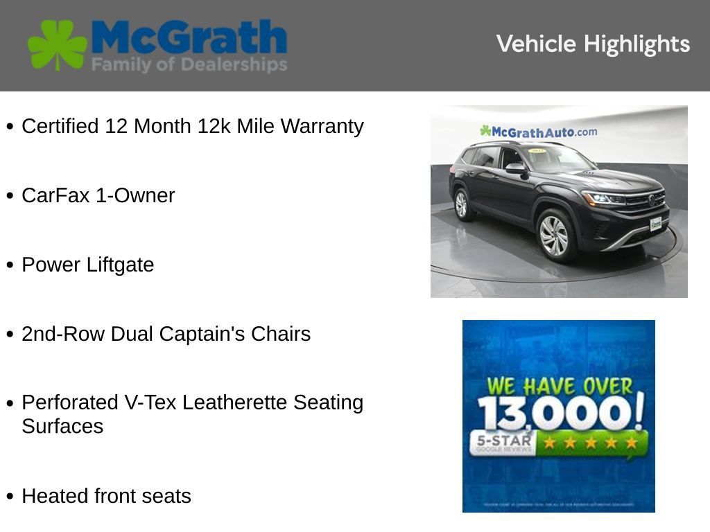 Used 2023 Volkswagen Atlas SE AWD/4WD image 6