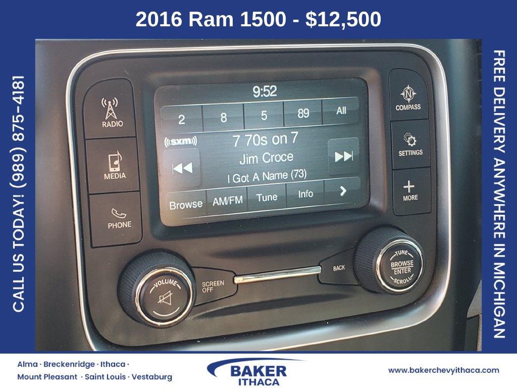 Used 2016 RAM 1500 ST w/ SXT Appearance Group AWD/4WD image 14