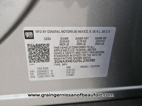 Used 2025 Chevrolet Equinox LT w/ Safety and Technology Package image 7